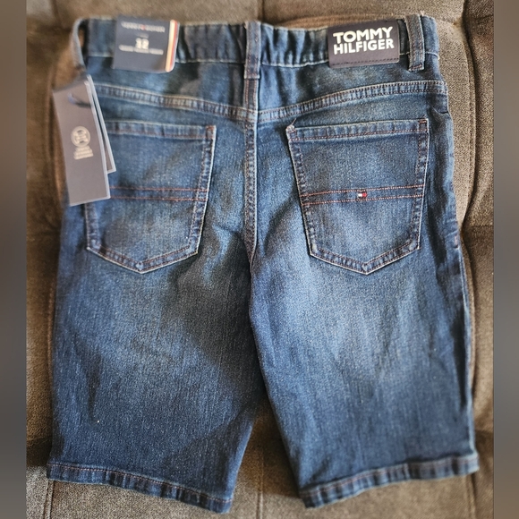 Tommy Hilfiger Kids Blue Denim Shorts - Picture 2 of 6